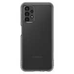 Etui Samsung Ef-Qa135Tb A13 A135Czarny/Black Soft Clear Cover