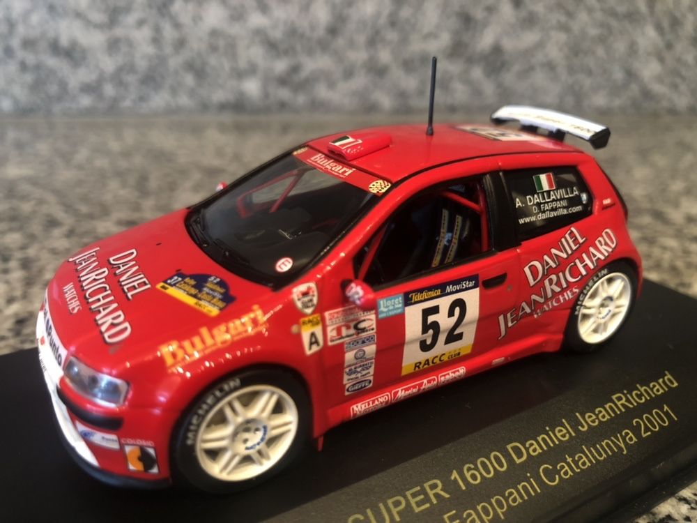 Fiat Punto SUPER 1600 Daniel JeanRichard / skala 1/43