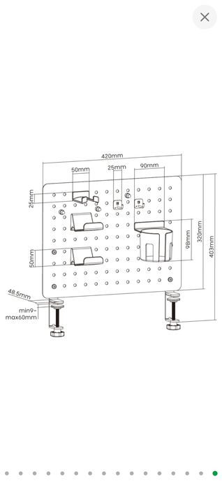 Настільний органайзер OfficePro DO780B Black
