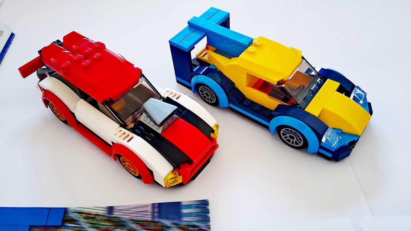 Lego City 60256 Racing Cars original Em peças novas semi montado