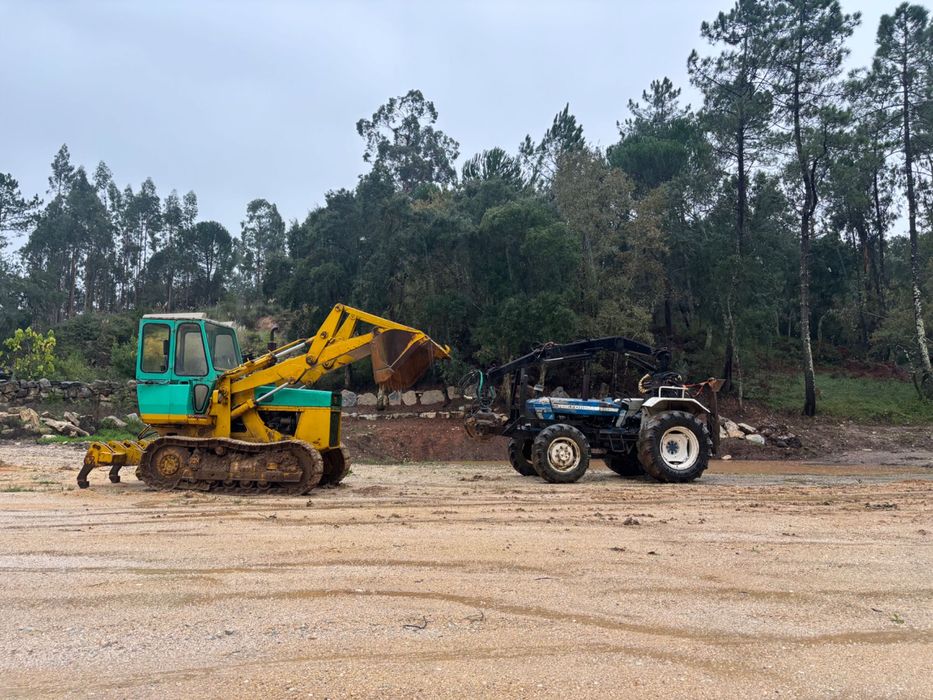 Pá carregadora  de rastos