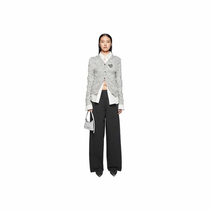 Штани Acne Studios Sweatpant Logo Stamp Black