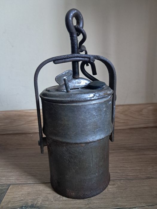 Stara lampa górnicza