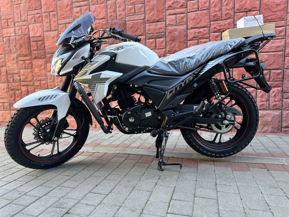 Мотоцикл 2025 Lifan CityR 200 + дуги Led Фари