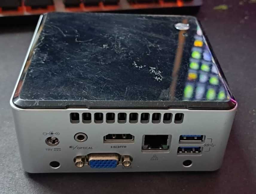 Mini PC Barebone INTEL NUC5CPYH 120Gb SSD