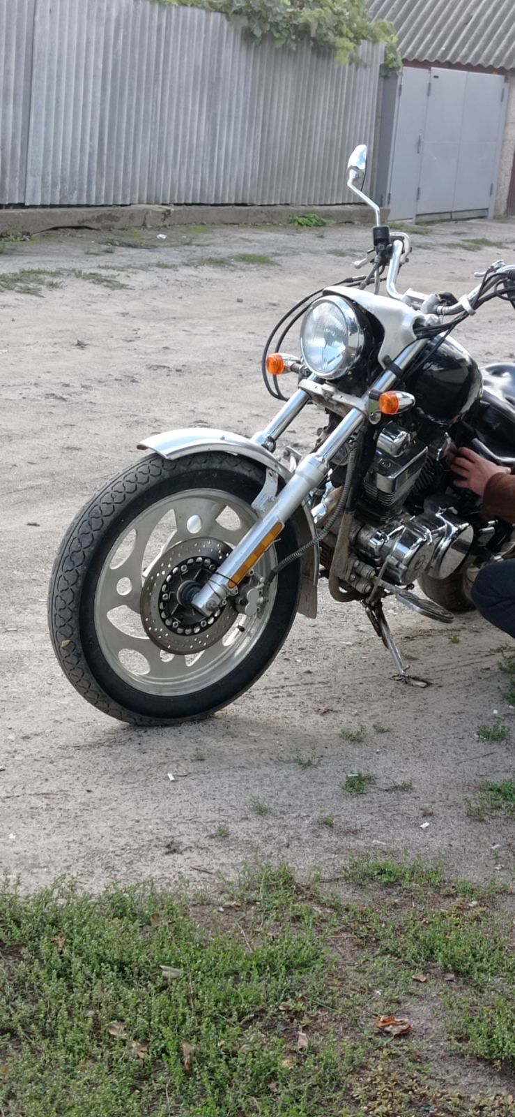 Продам мотоцикл Zongshen ZS250-5. Чоппер. V-twin. Надёжный братан.