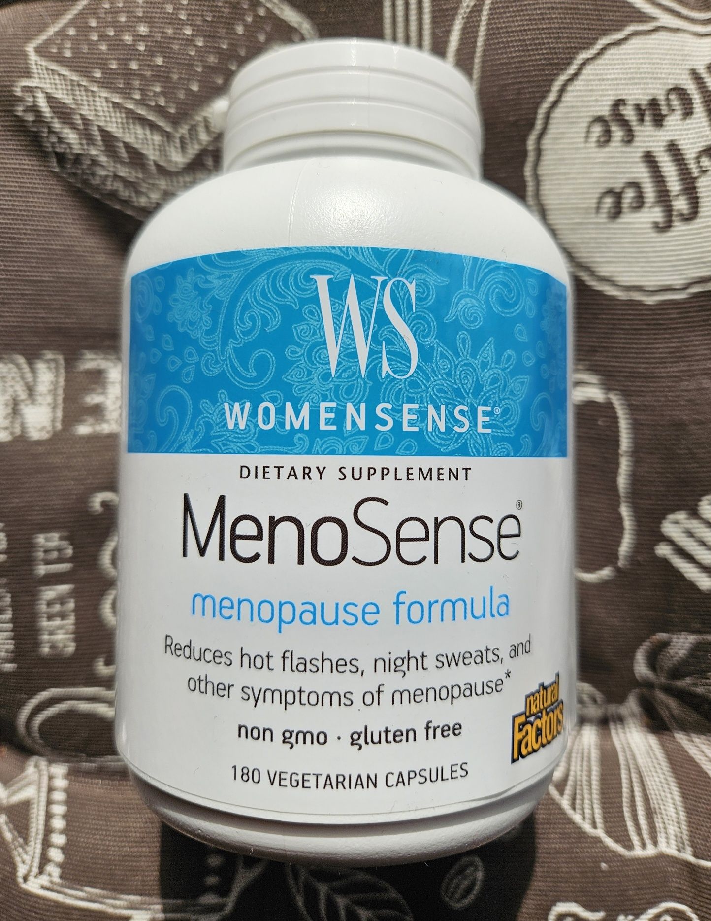 Natural factors MenoSense вітаміни під час менопаузи для жінок 90 180