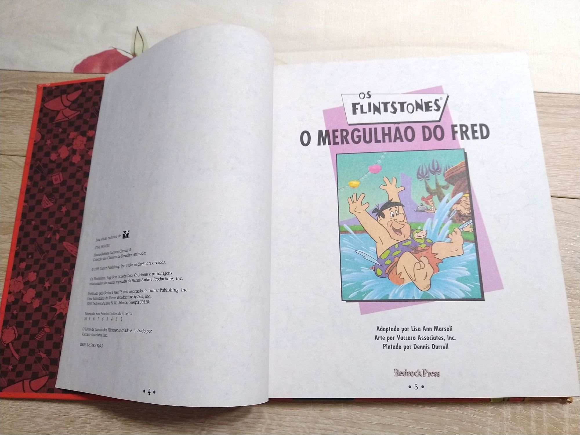 Livro Contos dos Flinstones