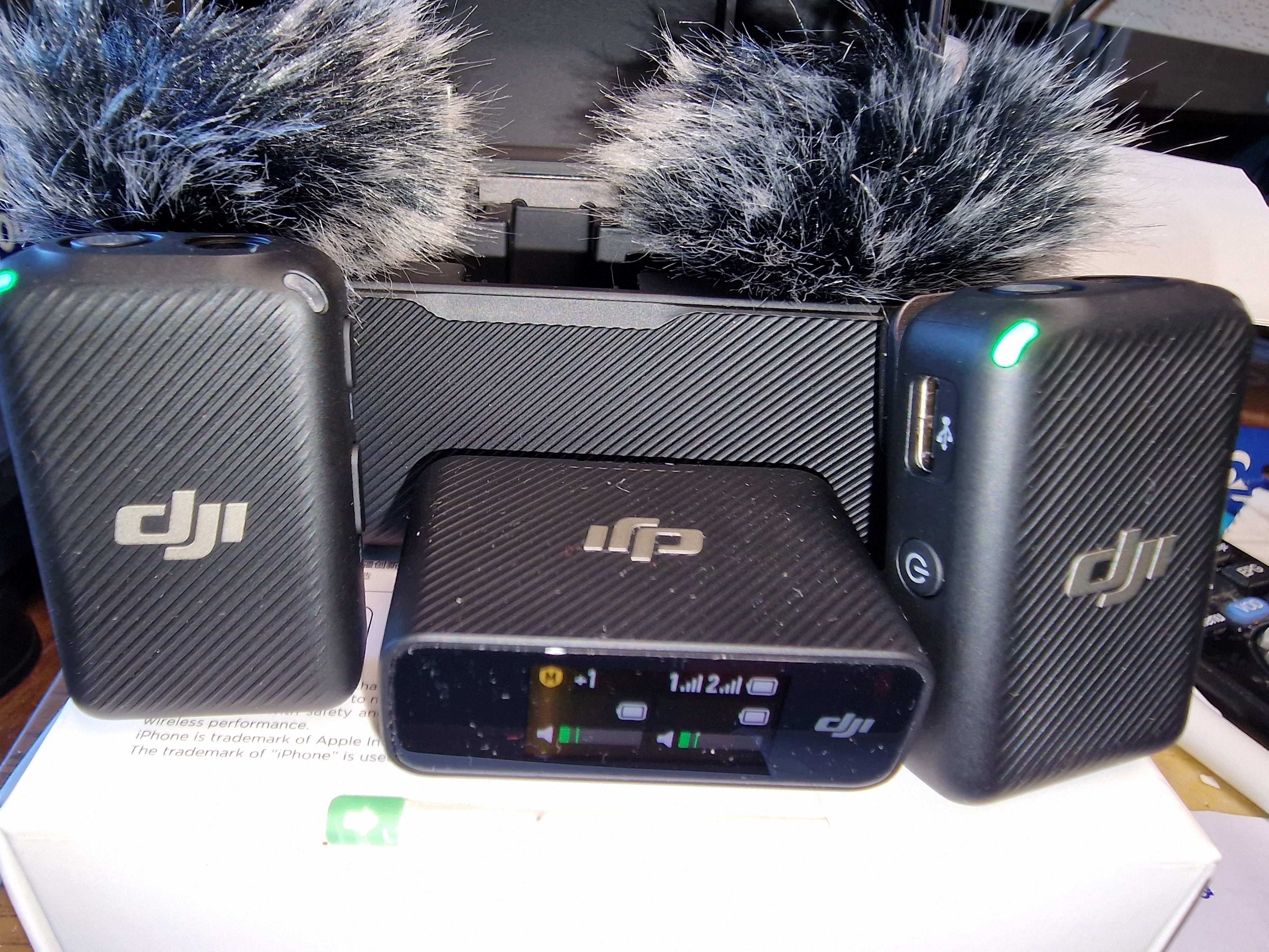 Bezprzewodowy System Transmisji Audio. MIKROFON DJI MIC 2xTX +RX +Etui