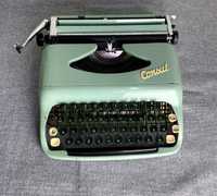 Maszyna do pisania Consul cyrylica