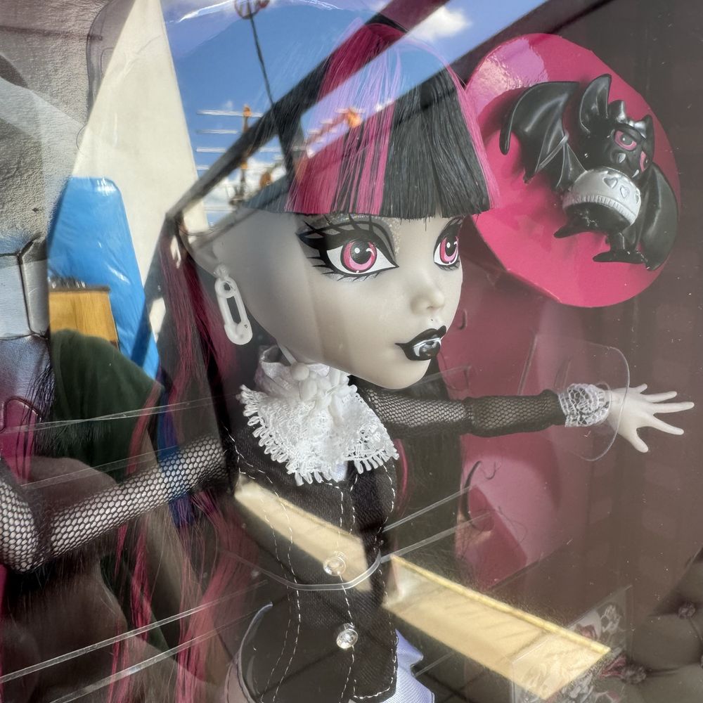 Monster high lalka doll Draculaura reel drama mattel nib nowa