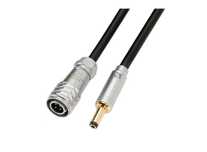 Ferrum DC JACK cabos de alimentação 5,5x2.5mm (0,5m) e 2.1mm (1,5m)