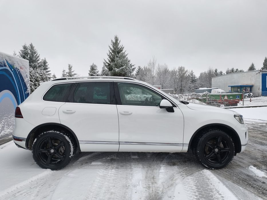 VW Touareg lift Salon Polska 3.0 TDI 4x4 Hak 3.5T  zamiana sprzedaż