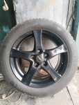 Диски Borbet F black 16" та гума Continental Winter TS 870(205/55/R16)