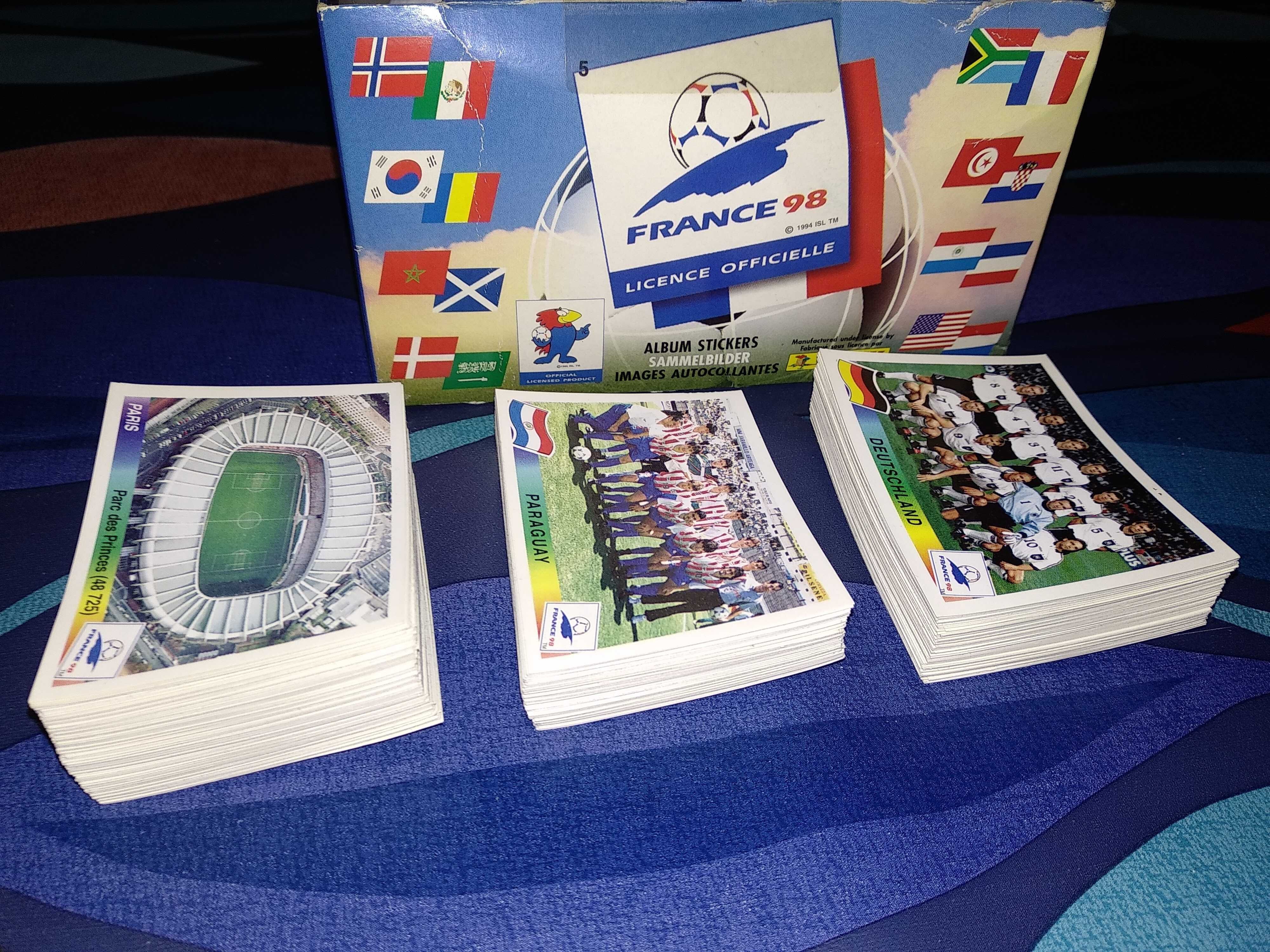 Cromos Futebol France 98 World Cup Panini Stickers 1998 Mundial França