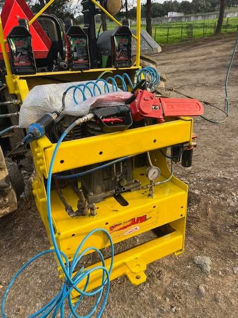 Compressor de poda de vinha