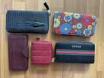 Кожаный кошелек крокодиловая кожа, gucci и другие