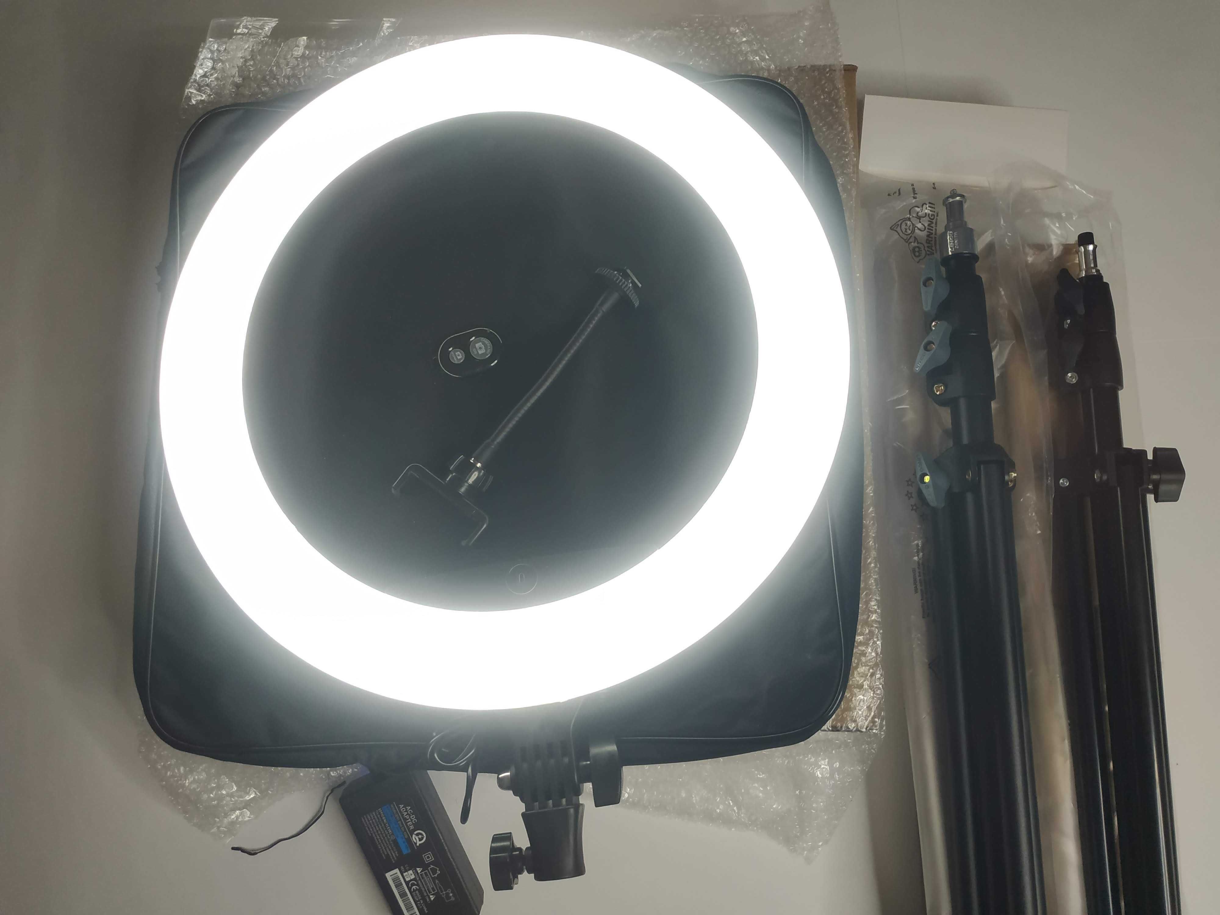 Кольцевая лампа KYBK416 (45см65Вт) LED свет + штатив-стойка 2м + пульт