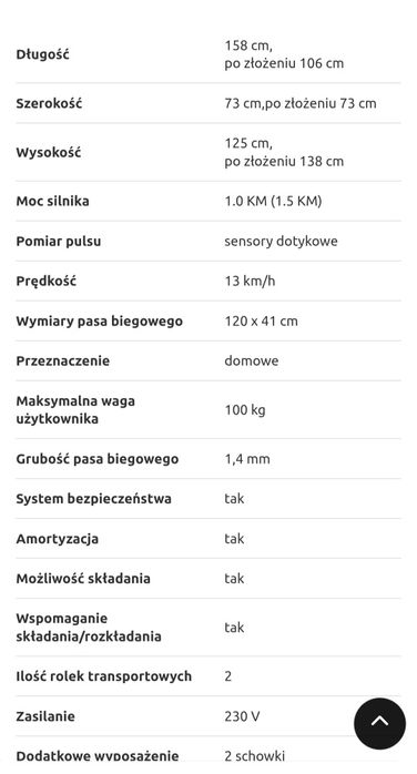 Bieżnia York fitness T1100