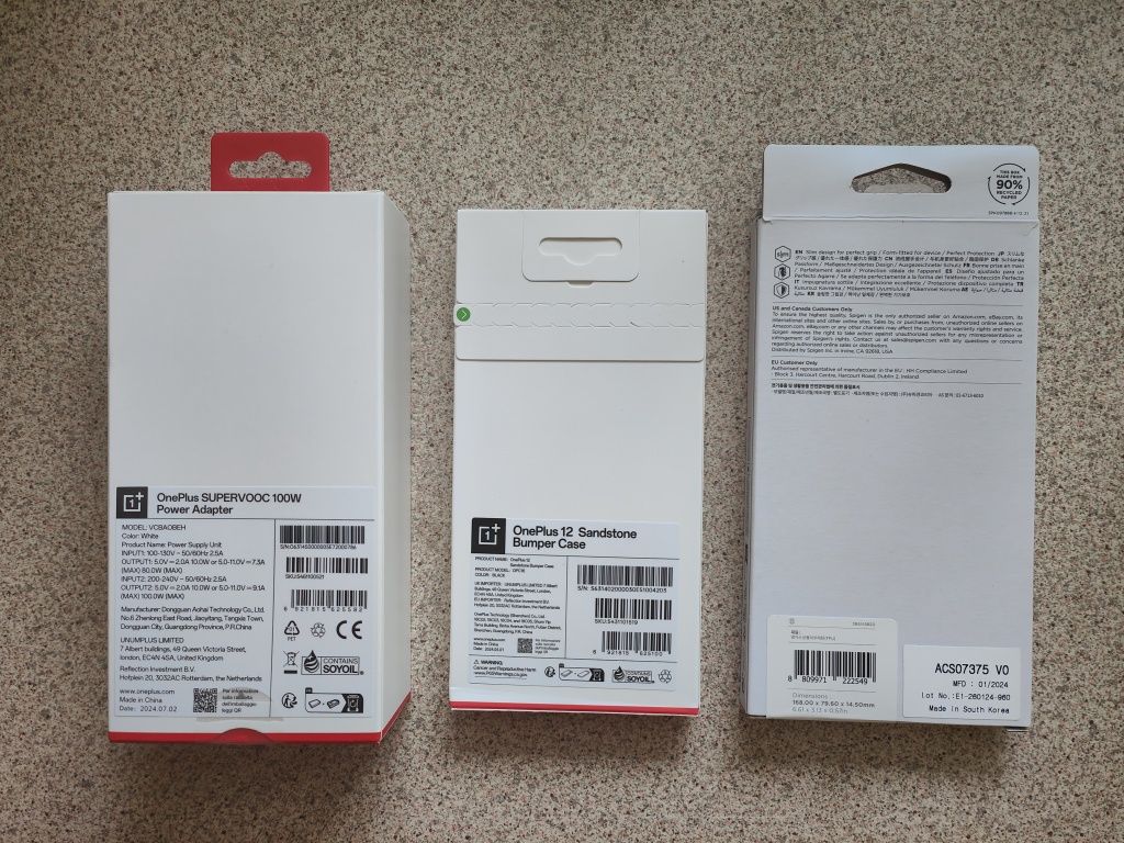 OnePlus 12 5G 16/512Gb Silky Black 120Hz EU. Гарантія