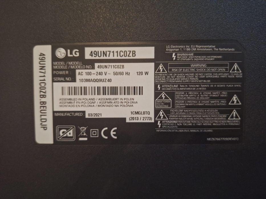 Sprzedam telewizor na części