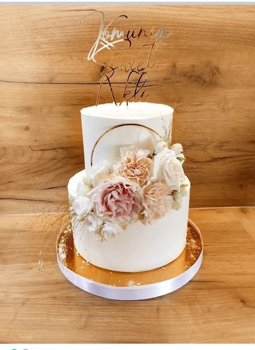 Wykonam torty na zamówienie oraz słodki stół. 
Smaki mogę wykonać wedl