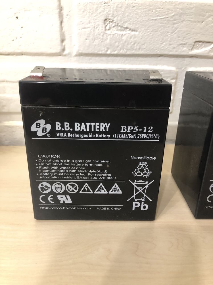 Аккумуляторная батарея BB Battery BP5-12 AGM