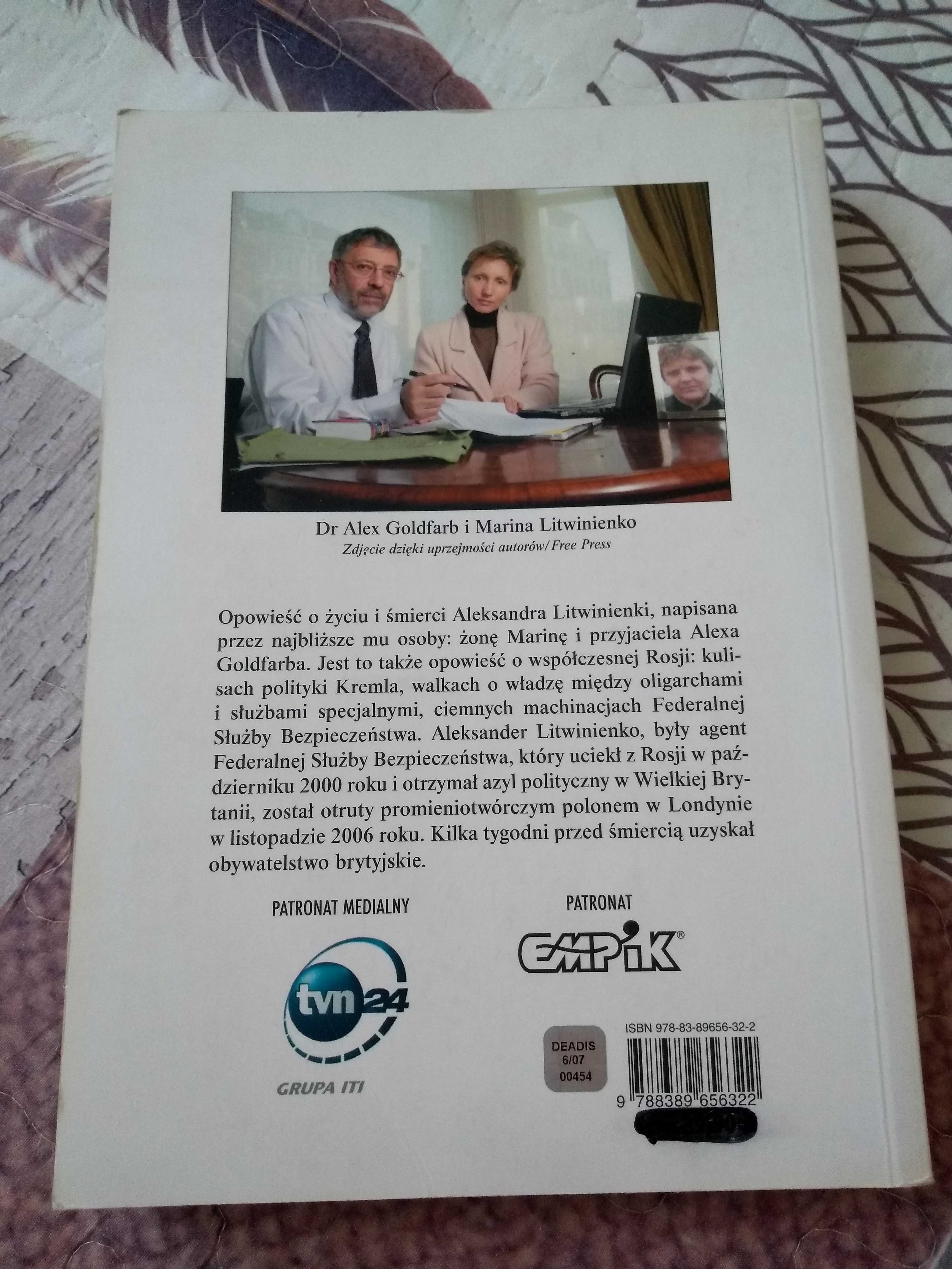 Śmierć dysydenta. Dlaczego zginął Aleksander Litwinienko, Goldfarb