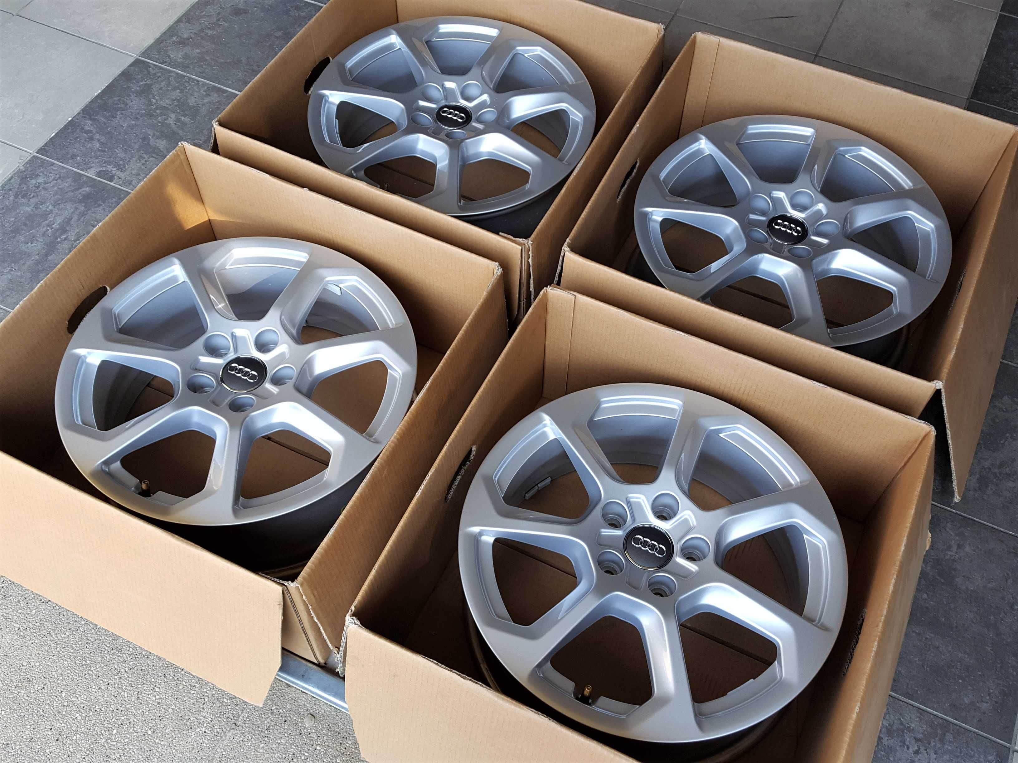 Alufelgi 17 5x112 Audi A3 8P 8V A4 B5 B6 B7 A6 C5 C6 Q2 Q3 TT Nowe 49#
