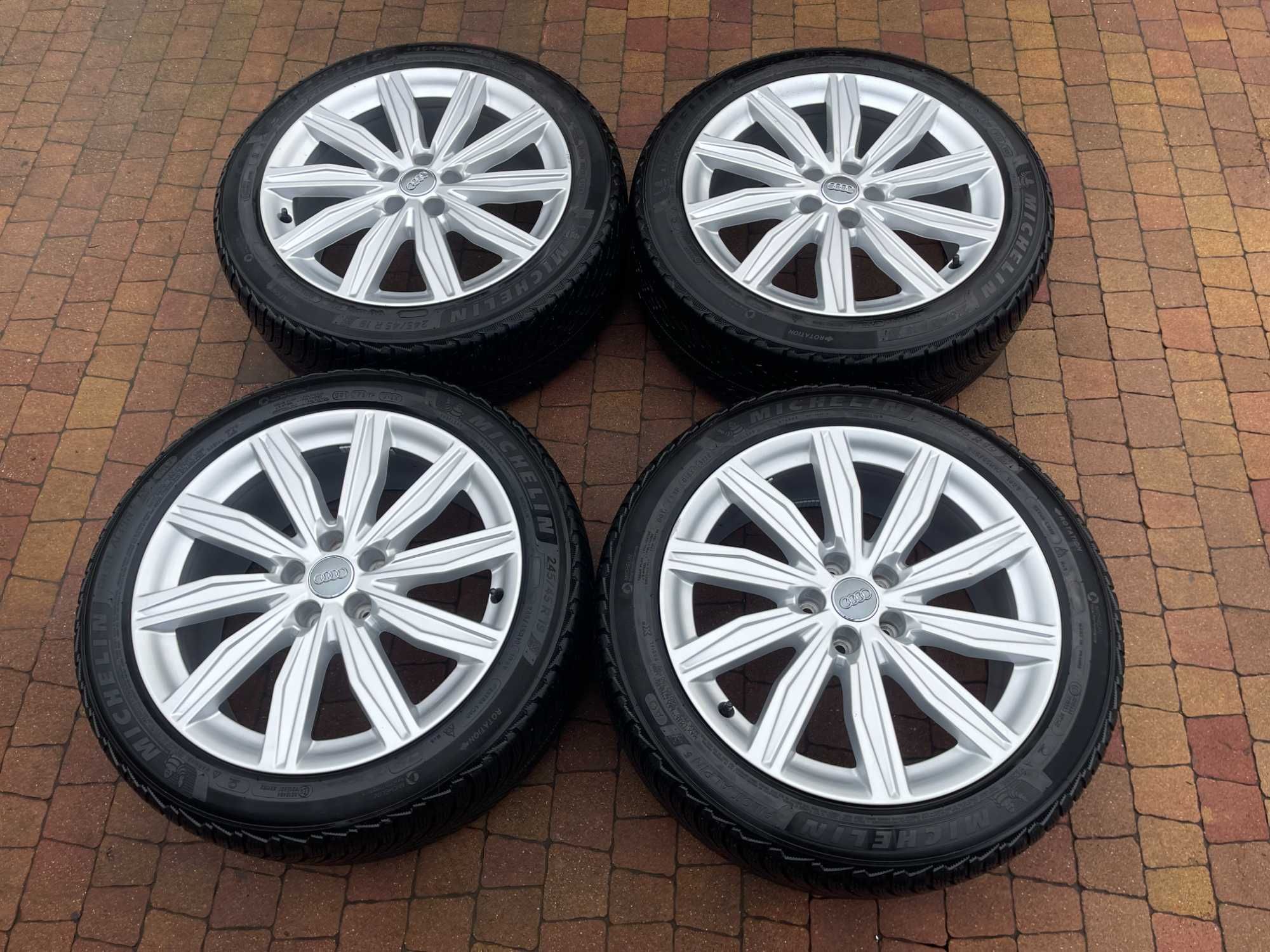 3692. Koła wielosezonowe Audi A6 C8 oryginał 245/45/19 nowe opony 2025