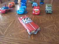 mattel cars auta TEX dinoco metal cars