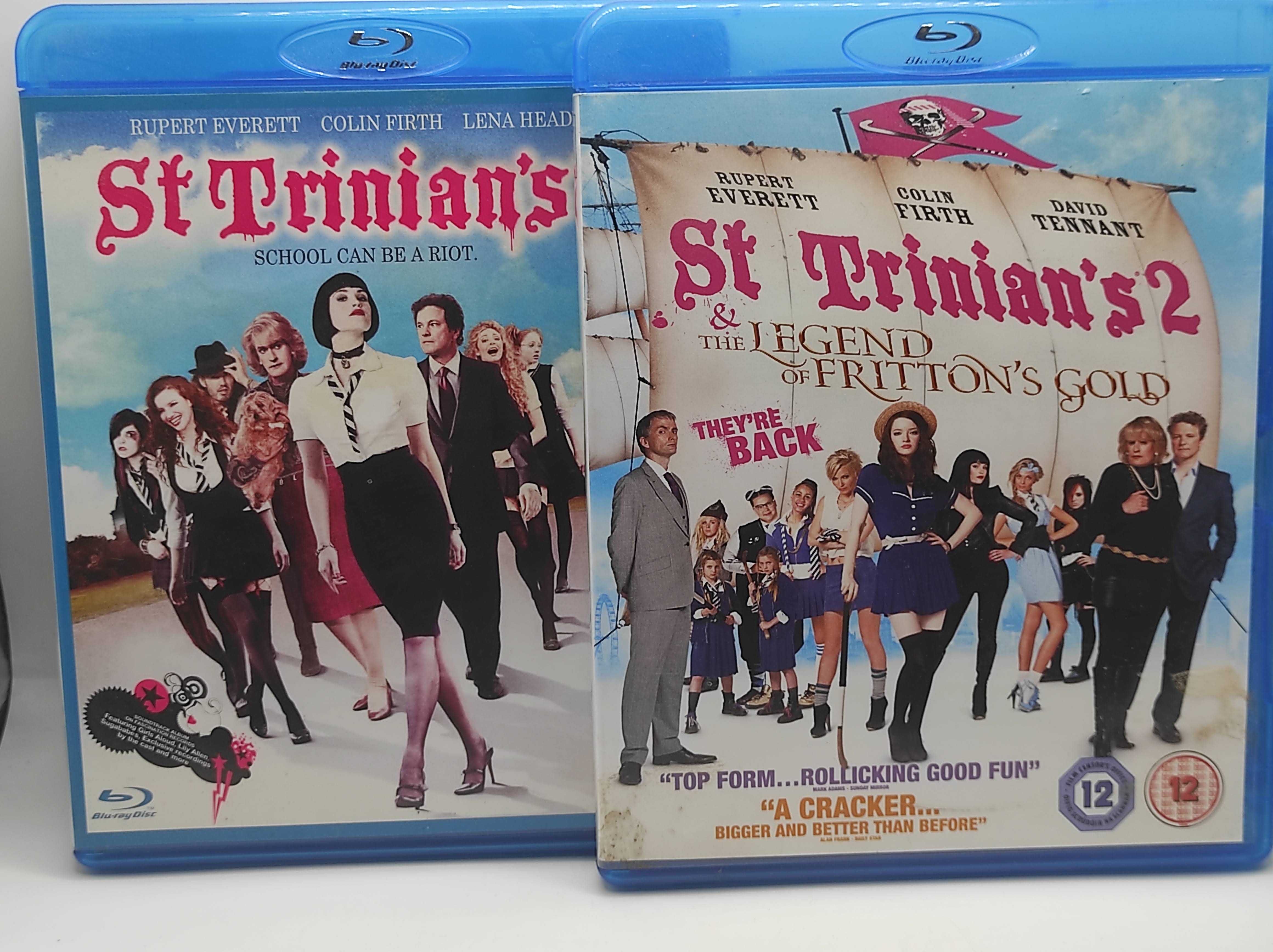 Blu ray film 2x st Trinian's , st Trinian's 2, dziewczyny z st Trinian
