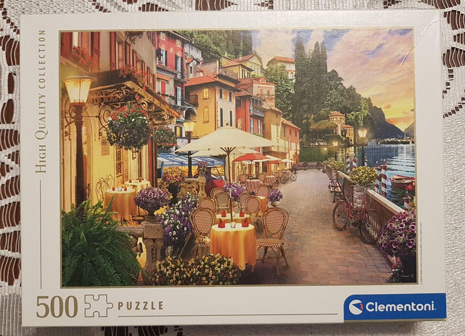 Puzzle "Lake Como" 500 elementów
