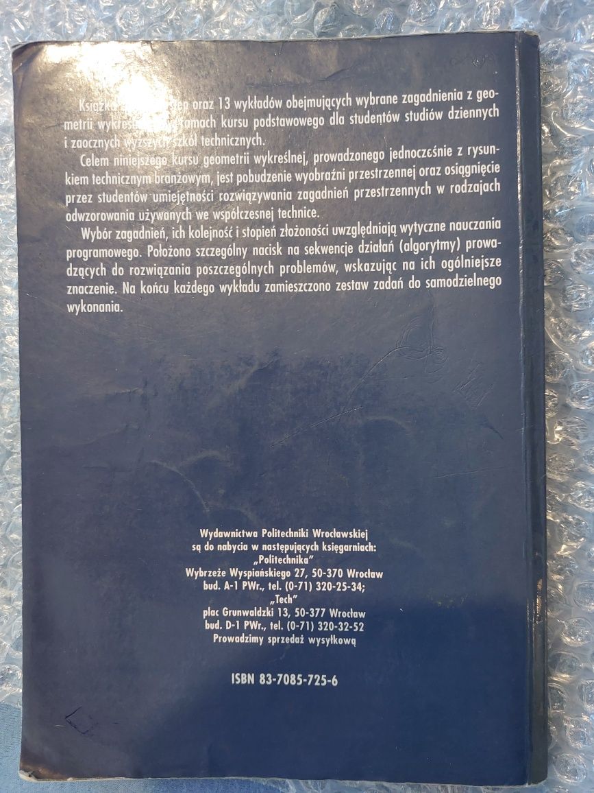 13 wykładów z geometrii wykreślnej. Bogaczyk Romaszkiewicz-Białas