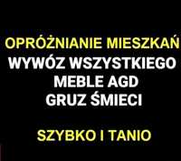 Wywóz odbiór starych mebli utylizacja opróżnianie mieszkań biur