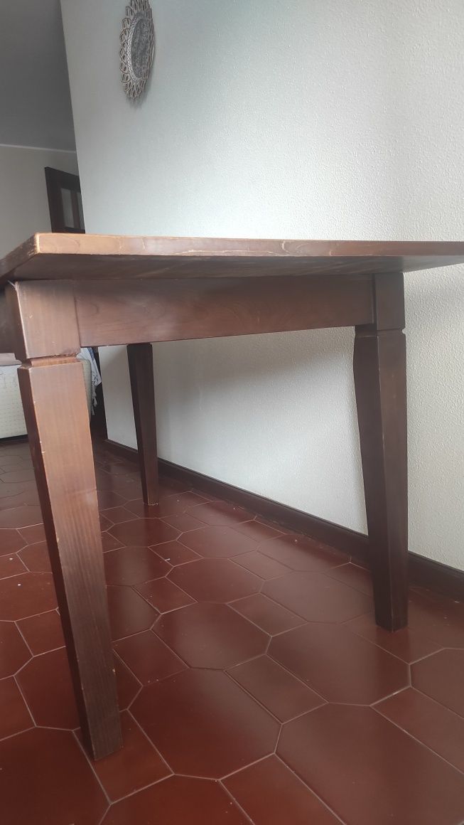 Móvel de sala estante + mesa de jantar extensível