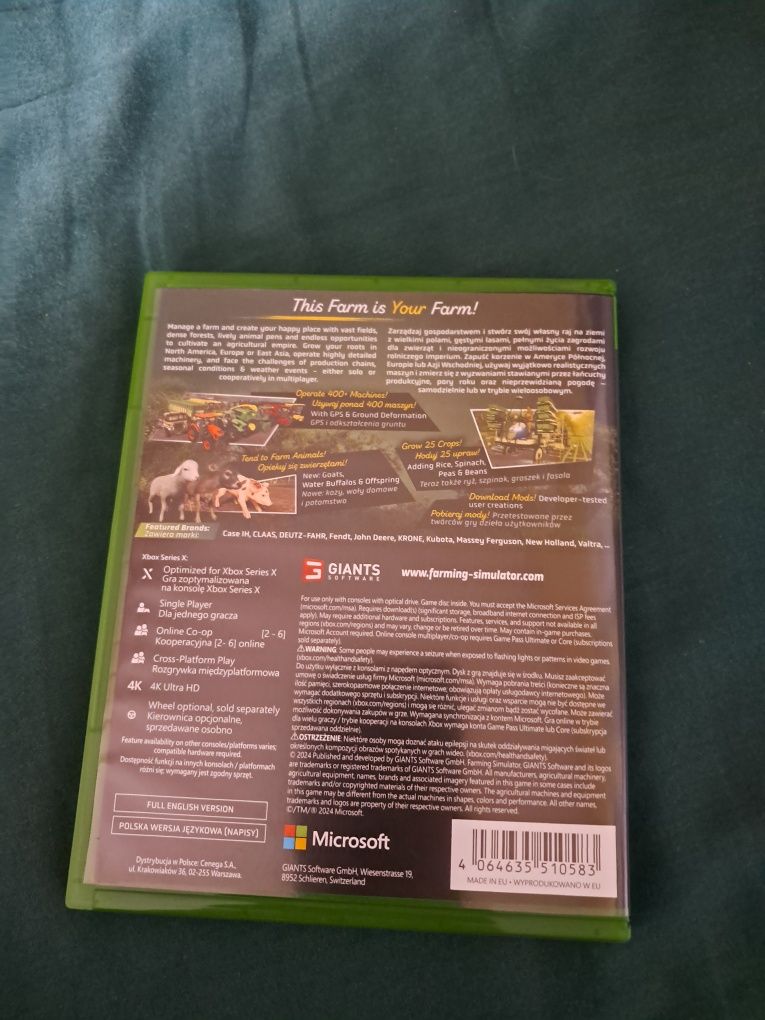 Farming Simulator 25 Xbox Series X