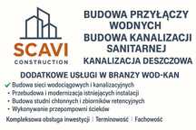 Przyłącza wodno kanalizacyjne/przydomowe oczyszczalnie/Deszczówka