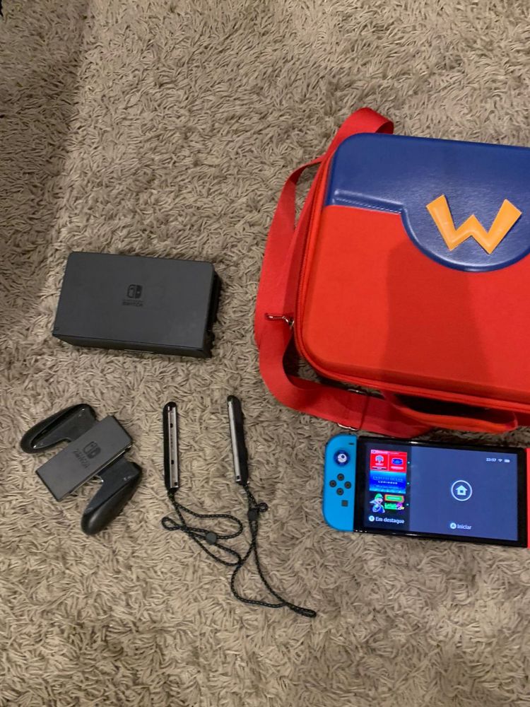 nintendo switch oled novo