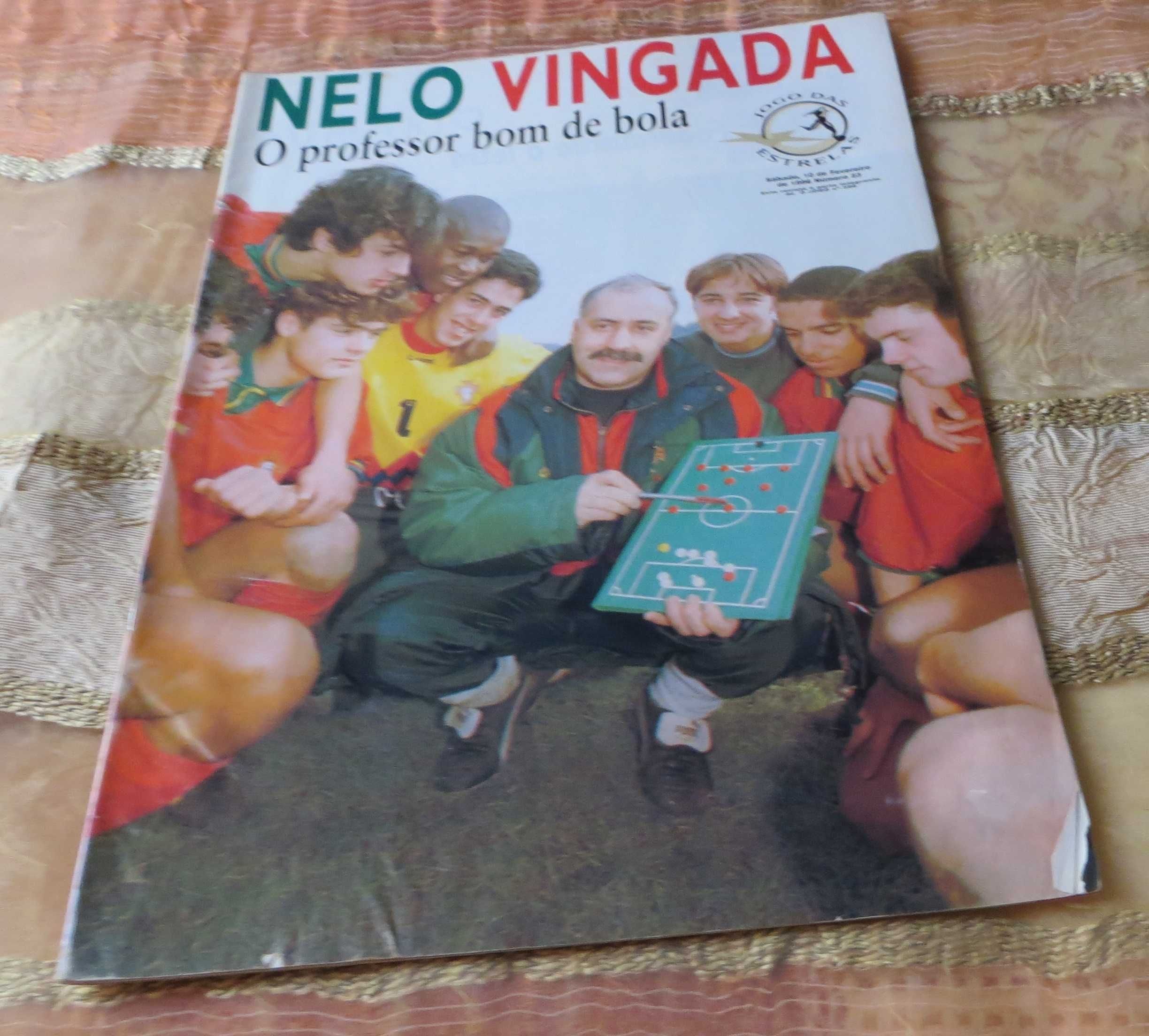 Revista  futebol Jogo Estrelas - Nelo Vingada Nº 23 -1996