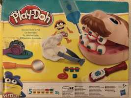 Conjunto Dentista Plasticina Play-Doh