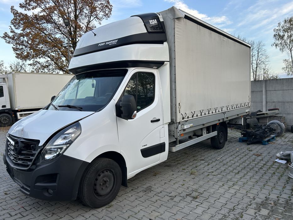Firanka Plandeka Skrzynia Ładunkowa Paka Zabudowa Master Movano Iveco