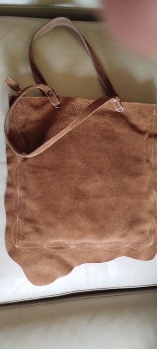 Сумка женская замшевая