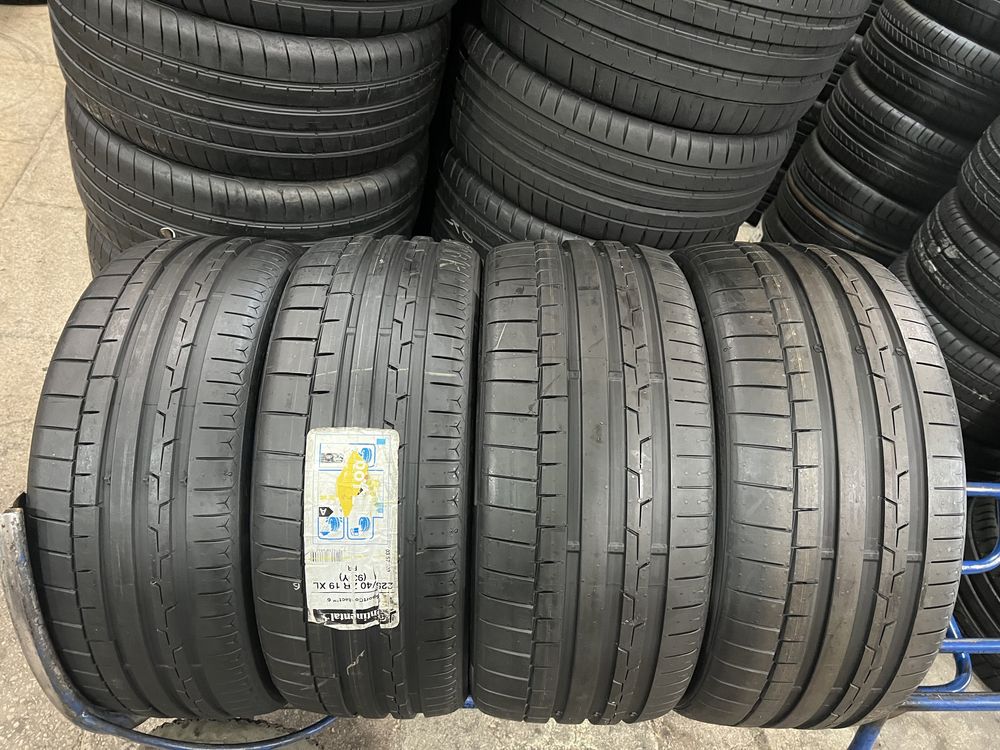 255/35/19+225/40/19 R19 Continental SporContact 6 4шт новые