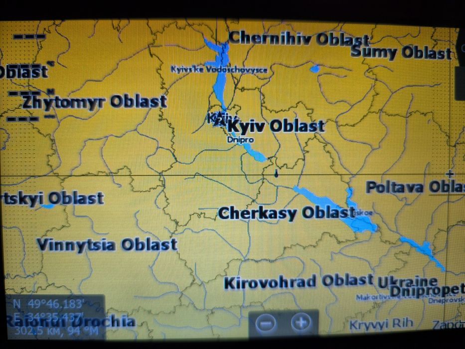 Карти для єхолота Lowrance Navionics 43XG та C-Map весь Дніпро , Десна