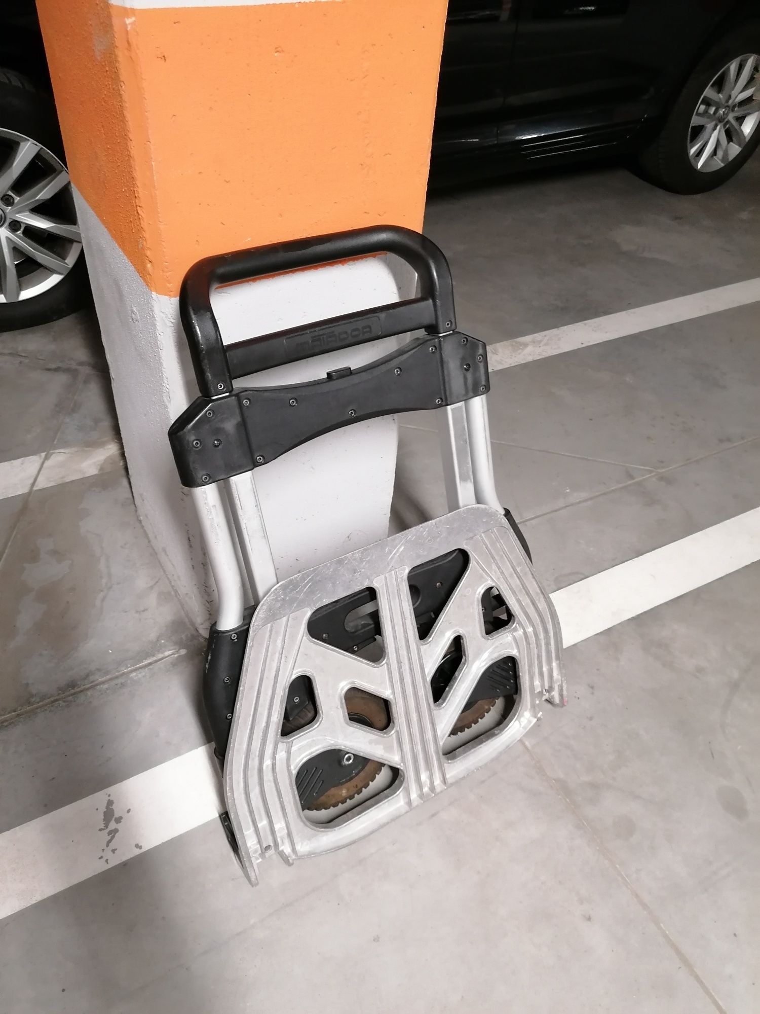 Składany wózek transportowy aluminiowy matador