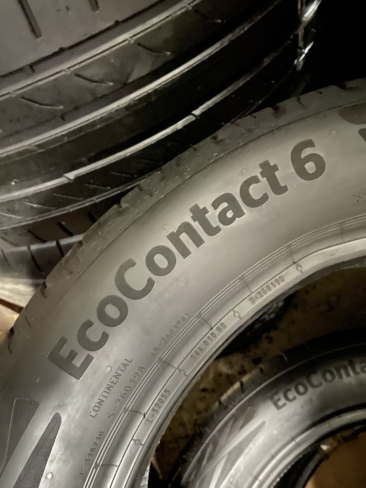 Шины 205/55 R17 летние комплект Continental EcoContact 6. 21 год.