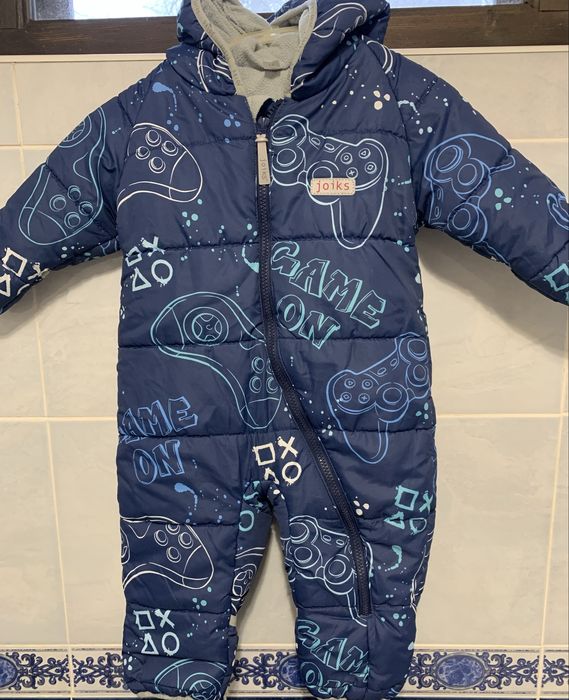 Зимовий дитячий комбінезон 74 розмір