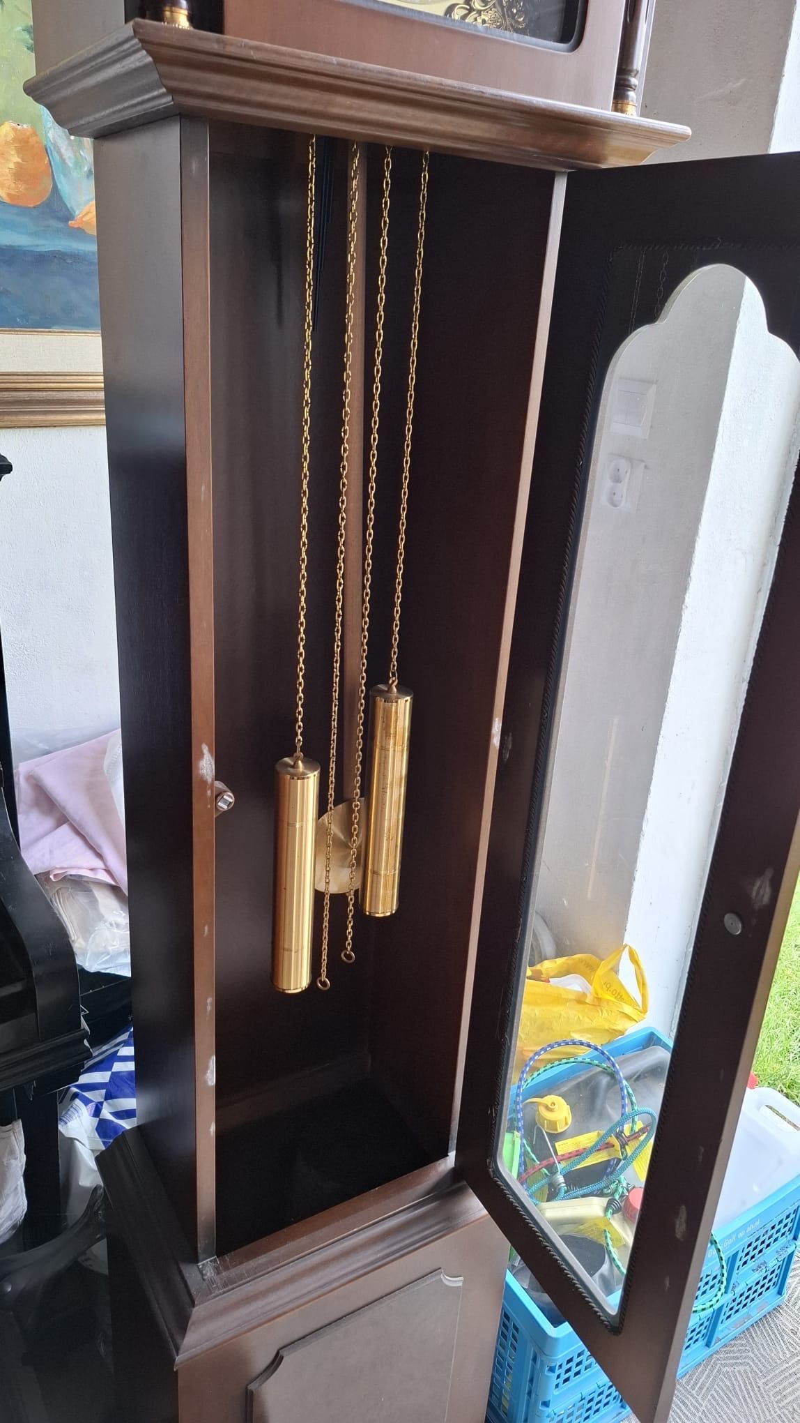Zegar stojący Tempus Fugit