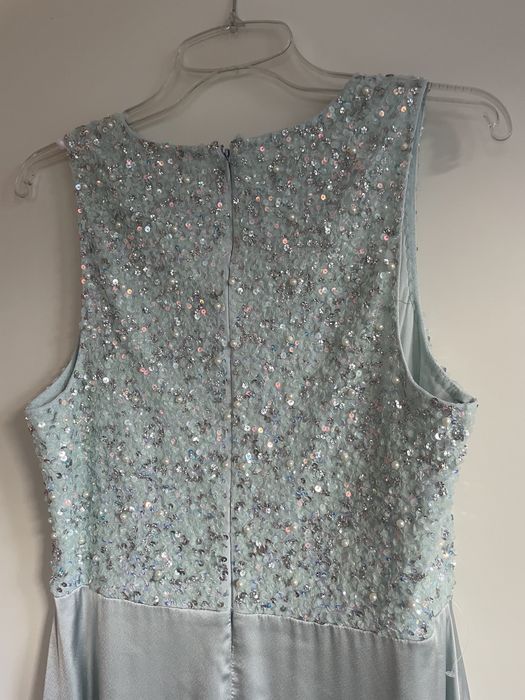 Suknia wieczorowa niebieska Milana Maxi